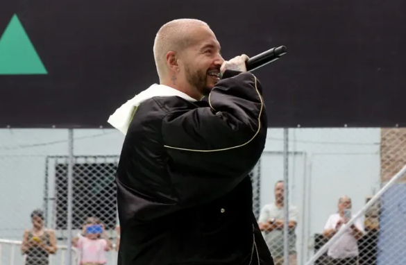 El cantante colombiano J Balvin. Foto: EFE