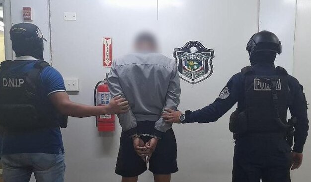 Andy fue detenido en el distrito de San Miguelito.