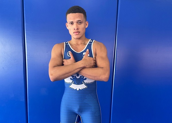 Gabriel Lee obtuvo medalla de bronce en los 87 kilogramos del torneo clasificatorio a los Juegos Panamericanos Junior. Foto: COP