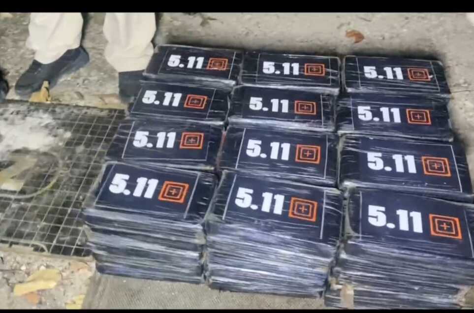 Confiscación de droga.
