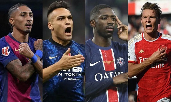 Barcelona se medirá al Inter y el PSG enfrentará al Arsenal en las semifinales de la Liga de Campeones de la UEFA.