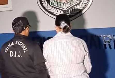 Una mujer detenida.