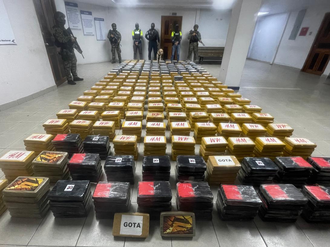 Un duro golpe al narcotráfico.
