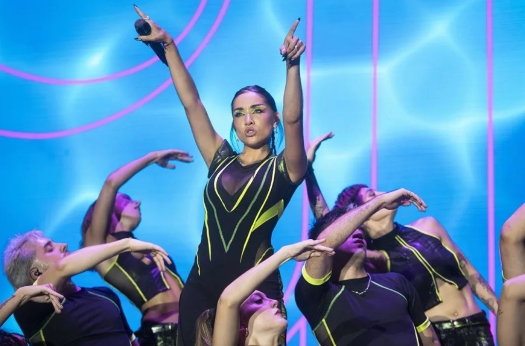 La artista María Becerra. Foto: EFE 