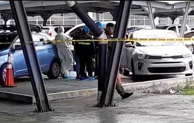 Escena del crimen.     (Foto-Video: Landro Ortiz)