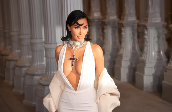 La socialité Kim Kardashian. Foto: EFE