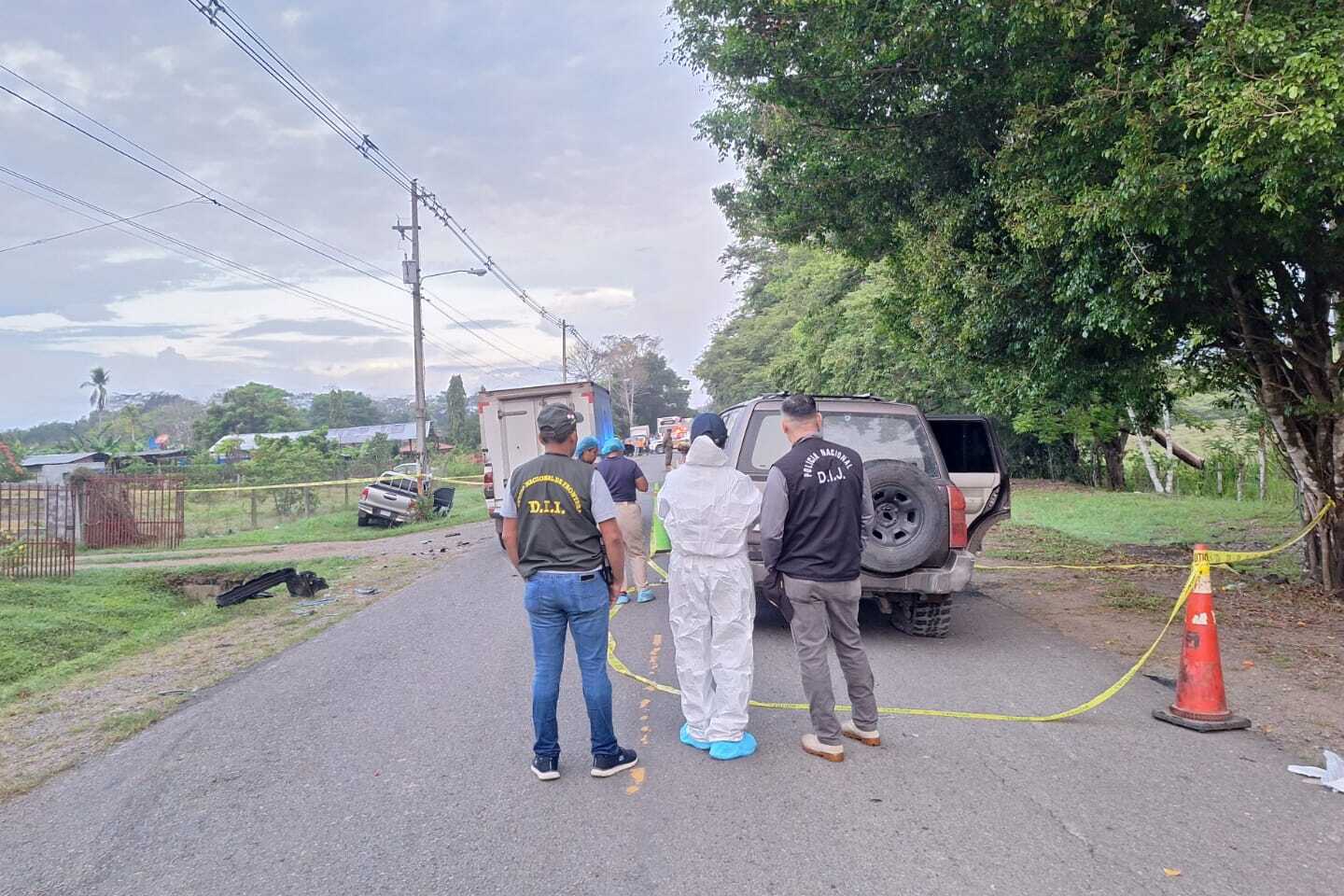 Escena del crimen.      