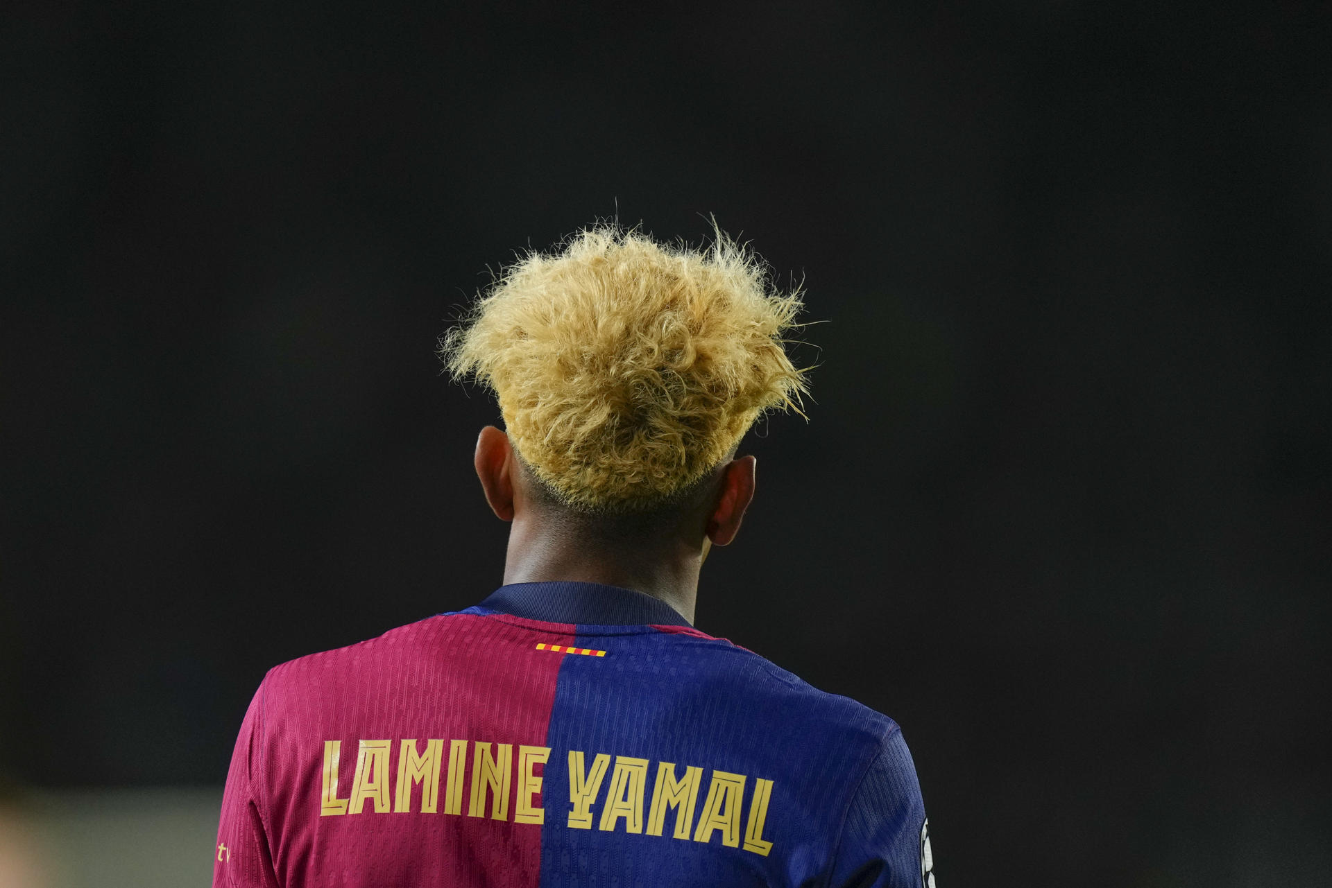 El delantero del FC Barcelona, Lamine Yamal. /Foto: EFE