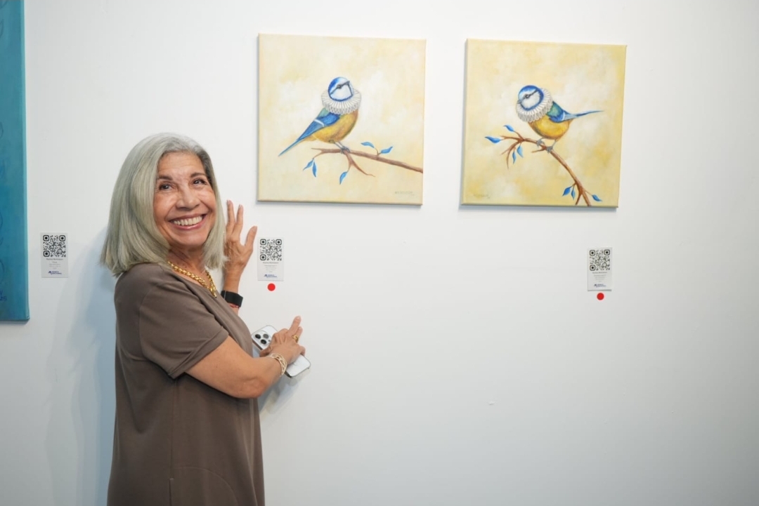 La trayectoria de Nicholson incluye una Mención Honorífica en el Concurso Nacional de Artes Visuales Roberto Lewis (2021). Foto: Cortesía 