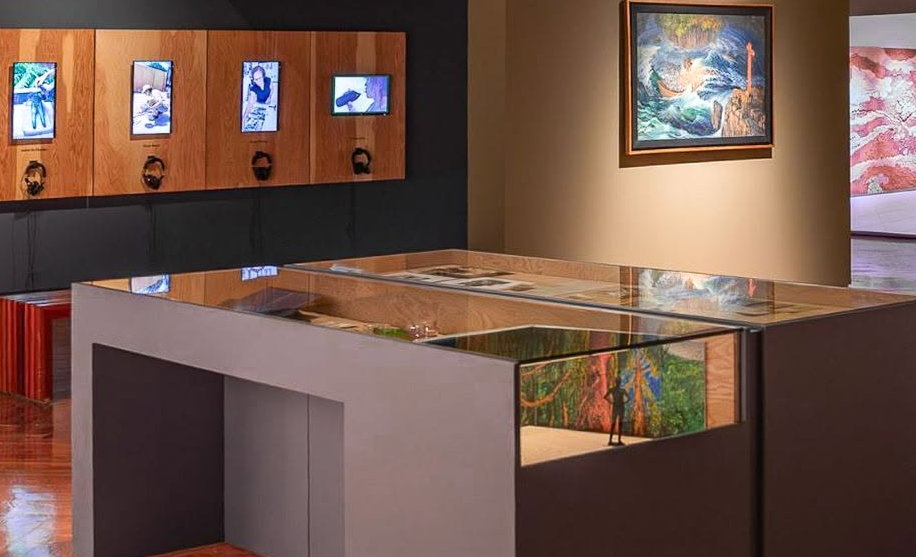 Surcos: En el cuerpo y en la tierra, el primer pabellón nacional de Panamá en la Bienal de Arte de Venecia, ahora en el Museo del Canal. Foto: Cortesía