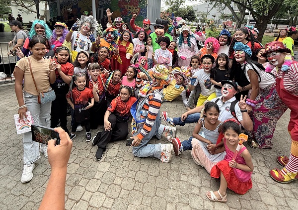 Celebraron el Día Nacional del Payaso. Foto: Cortesía