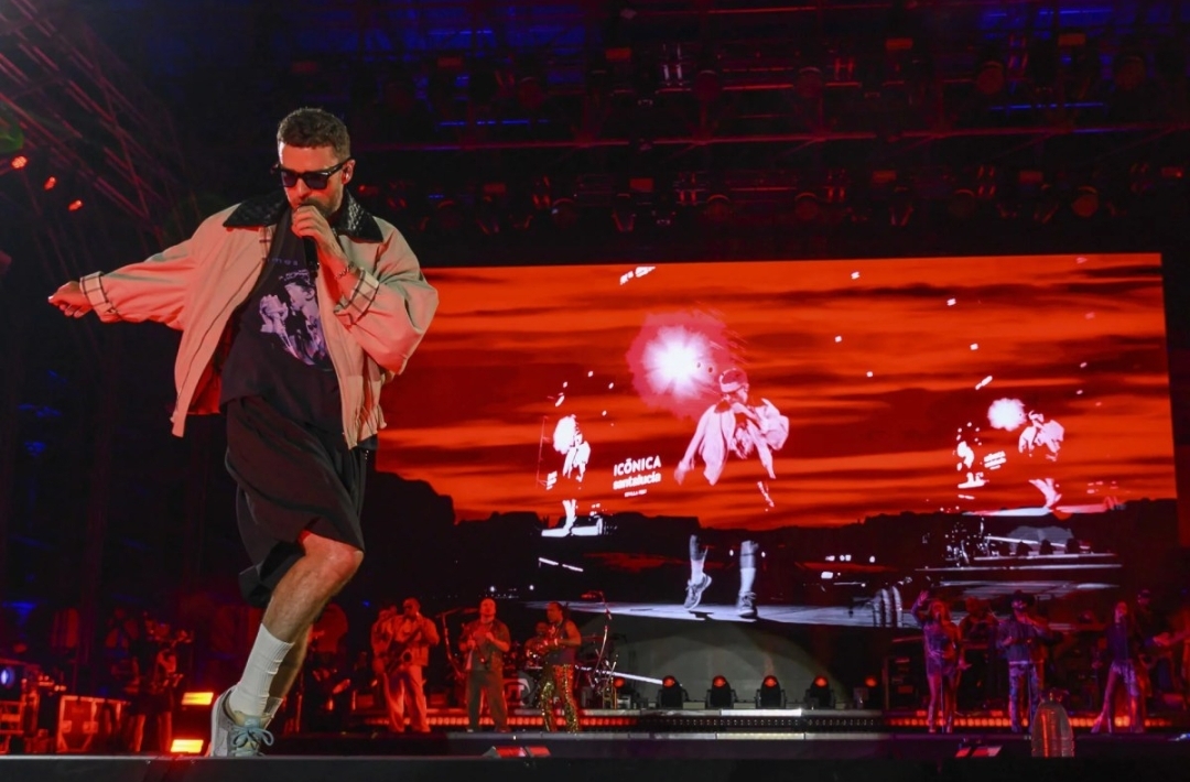 El artista Justin Timberlake. Foto: EFE 