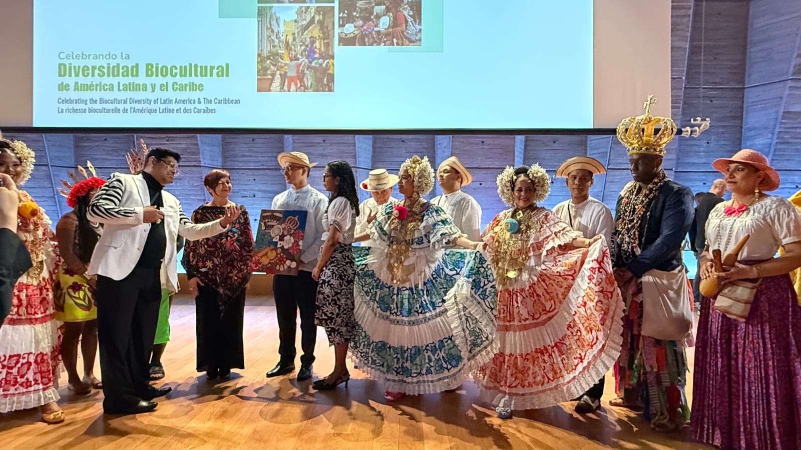 Panamá presentó, en la Semana de América Latina y el Caribe, una muestra representativa de sus culturas originarias, afrodescendientes y mestizas. Foto: Cortesía