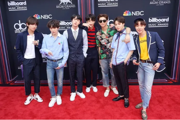 La banda de K-pop BTS. Foto: EFE
