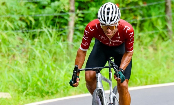 Franklin Archibold durante una etapa del Tour de Panamá. Foto: Fepaci