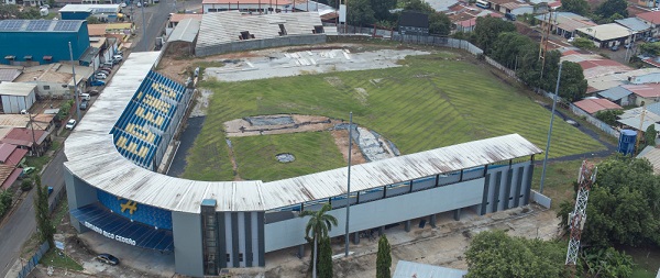 Vista panorámica del estadio Rico Cedeño, en Chitré, Herrera. Foto: Pandeportes
