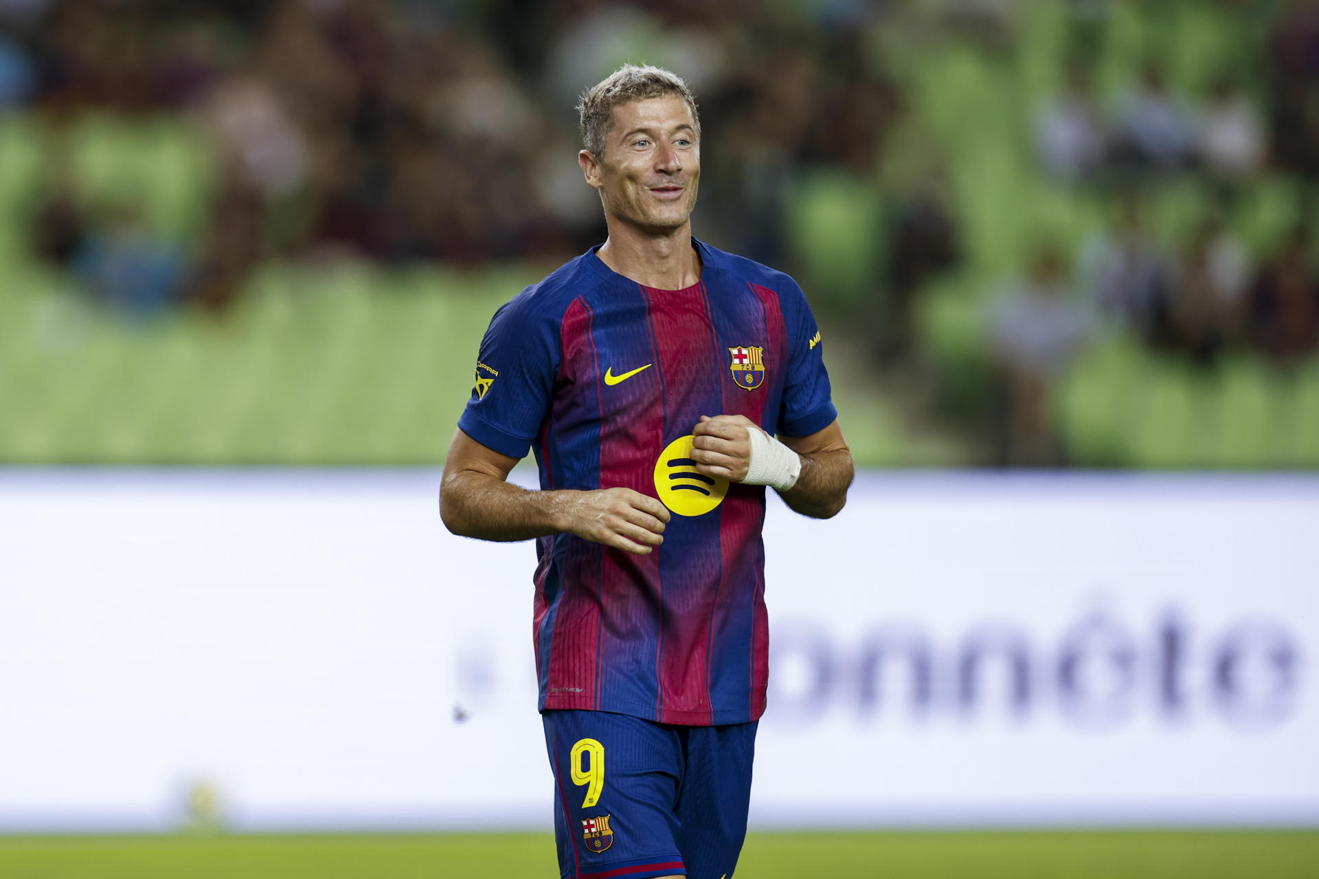 El polaco Robert Lewandowski. /EFE