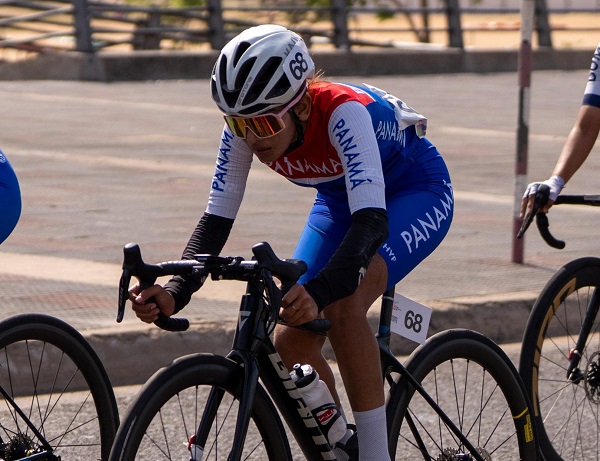 Noemy Atencio, ciclista panameña. Foto: COP