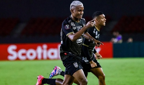 Ángel Caicedo anotó el gol del triunfo para el CAI. 