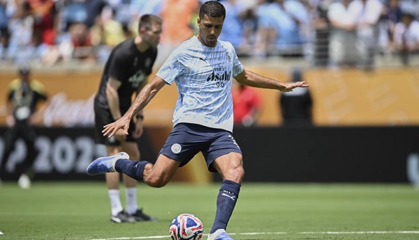 El volante español Rodri Hernández, ganador del Balón de Oro 2024. 