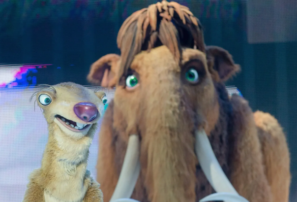 Personajes de la saga de cine 'Ice Ages'. Foto: EFE