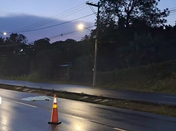 El conductor involucrado en el fatal accidente se dio a la fuga.  /  Foto: Diómedes Sánchez