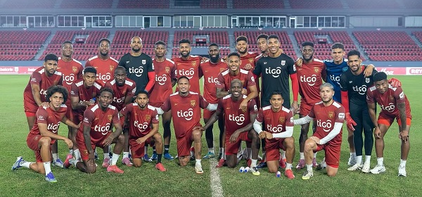 La Selección de Fútbol de Panamá tuvo ayer a los 24 convocados en su segundo día de entrenamiento. Foto: Fepafut