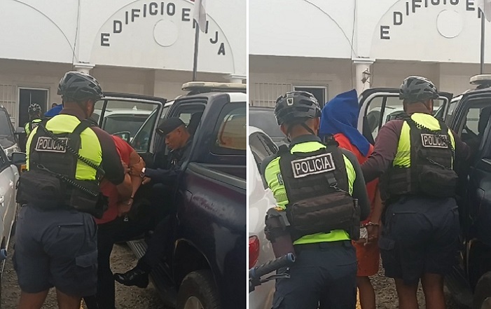 El padre de los agentes del SENAN involucrados en este hecho de sangre declinó brindar comentarios a la prensa.  /  Fotos: Melquiades Vásquez