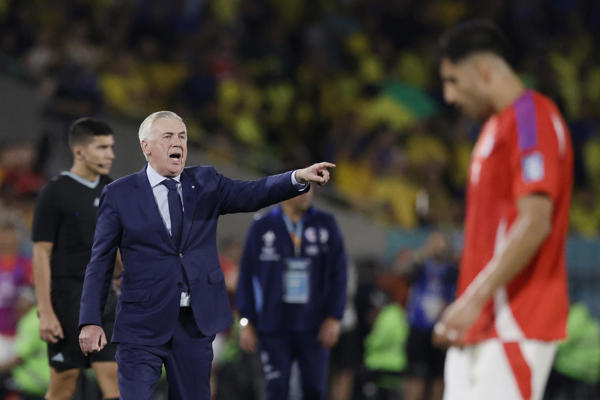 Carlos Ancelotti, técnico de Brasil. Foto: EFE