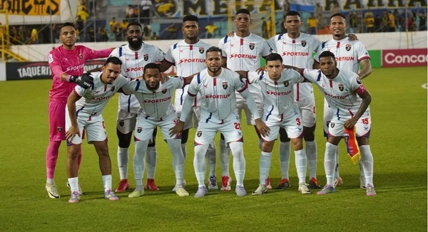 Onceno titular del Plaza Amador en el partido de ida ante el Real España de Honduras. Foto: Plaza Amador