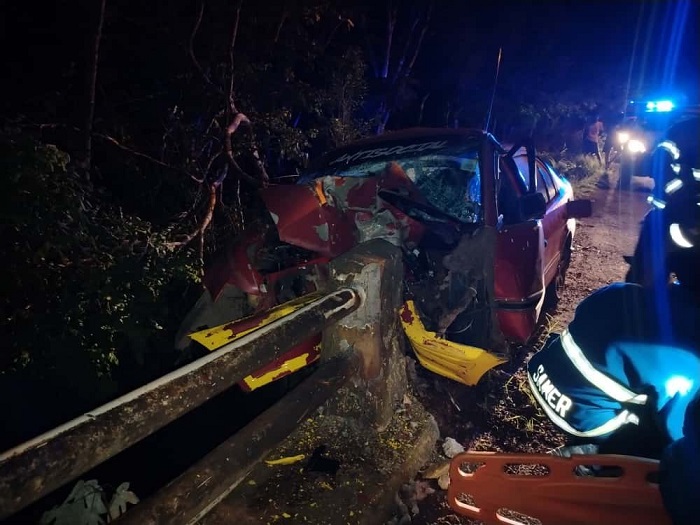 Unidades del Cuerpo de Bomberos atendieron el caso.  / Foto: BCBRP