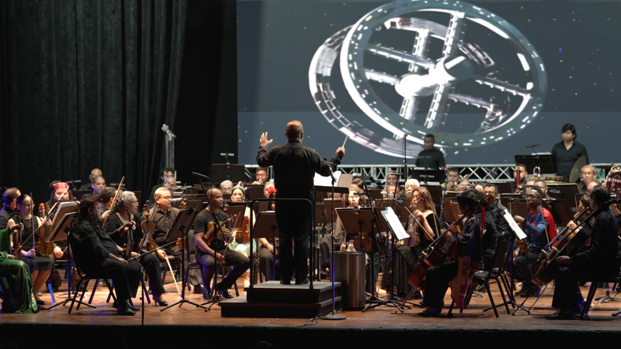 La Orquesta Sinfónica Nacional de Panamá presentó el concierto “La Magia del Cine”. Foto: Cortesía 