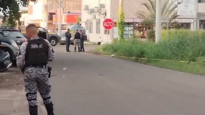 La víctima falleció pocos minutos después de ingresar al hospital de Aguadulce.  Imagen: Captua de video Grupoélite