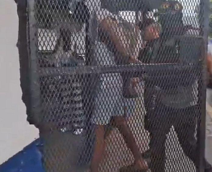 La captura fue realizada en el sector B, de la  la comunidad Santa Teresita.  /  Foto: Diómedes Sánchez