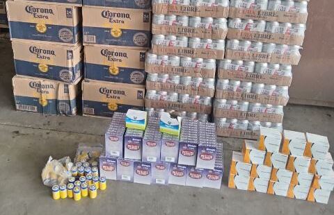 Mercancías decomisadas.