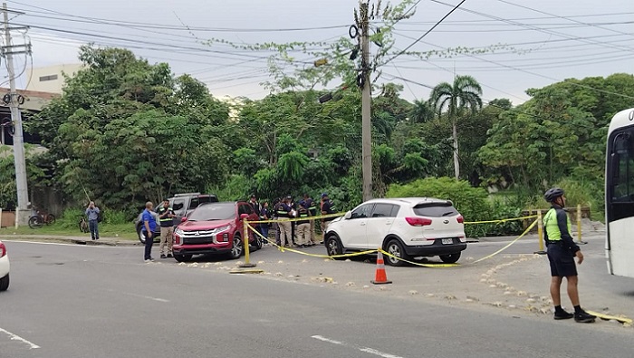 Vista general de la escena del crimen.  /  Foto: Landro Ortiz