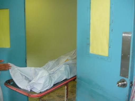 Morgue judicial de Colón.