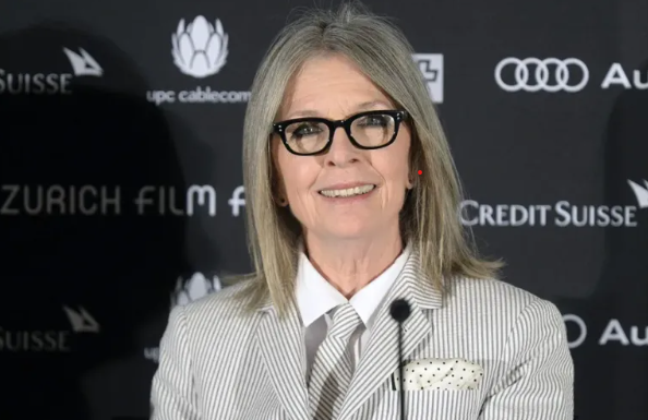 La actriz estadounidense Diane Keaton. Foto: EFE