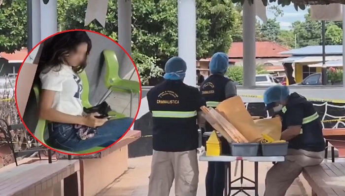 La chica fue identificada como Celinda M. Córdoba B., de 21 años.  /  Imagen: RS