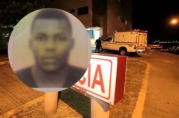 Roger Javier Kennedy Jaén (27 años), alias 'Chinón', murió camino al hospital.  Fotocomposición: Archivo/lasgarzasnews