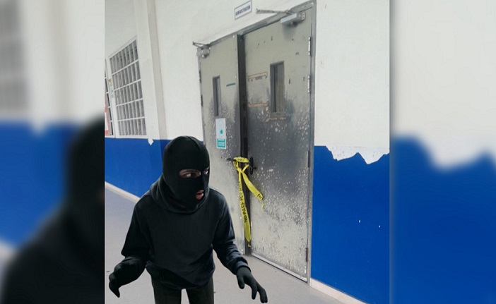 La denuncia por el hurto de los equipos fue presentada ante la Personería Municipal de Chame.  /  Fotocomposición: Eric Montenegro/Freepik