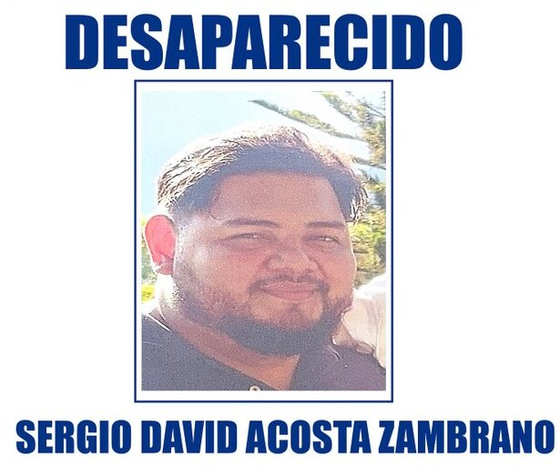 Sergio David Acosta Zambrano.