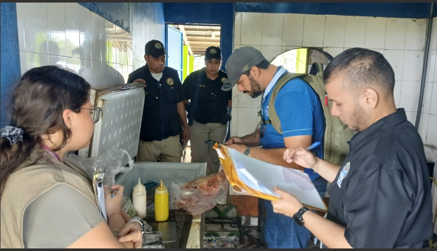 El operativo abarcó varios sectores de los distritos de Capira, Chame, San Carlos y La Chorrera.