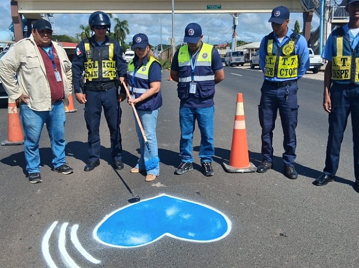 Las actividades de la campaña continuarán durante la semana con charlas educativas, señalizaciones y eventos de formación.  /  Foto: Thays Dompinguez