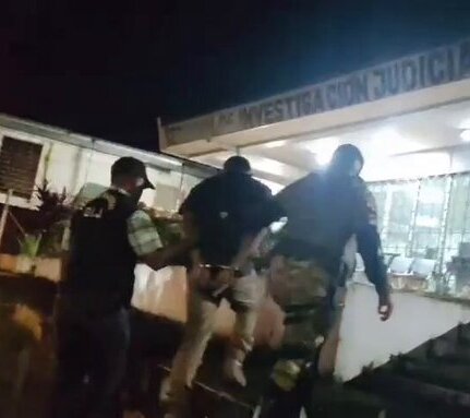 El sospechoso tras las rejas.