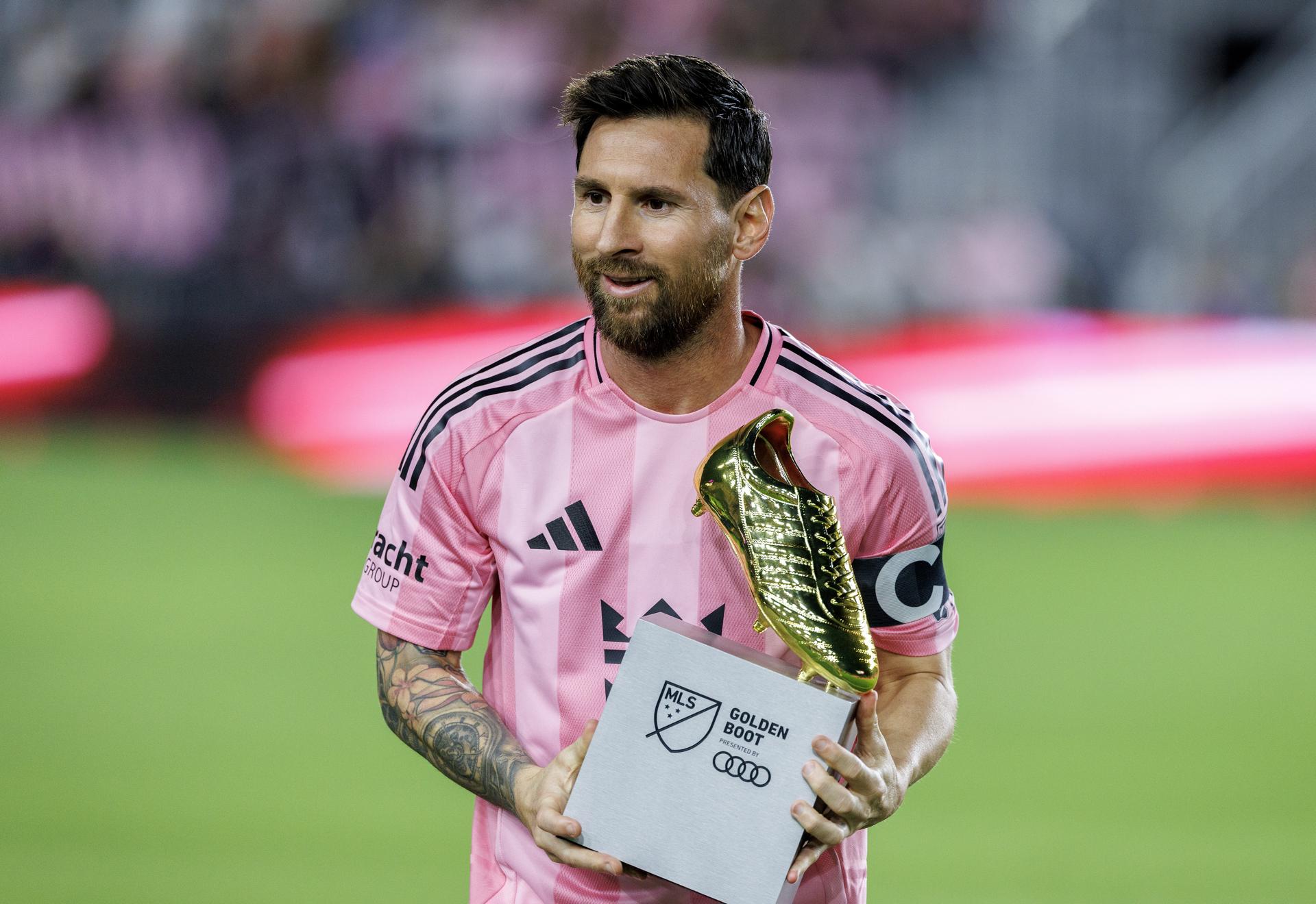 Lionel Messi ganó la Bota de Oro 2025 en la MLS, al anotar 29 goles en 31 partidos con el Inter Miami. 