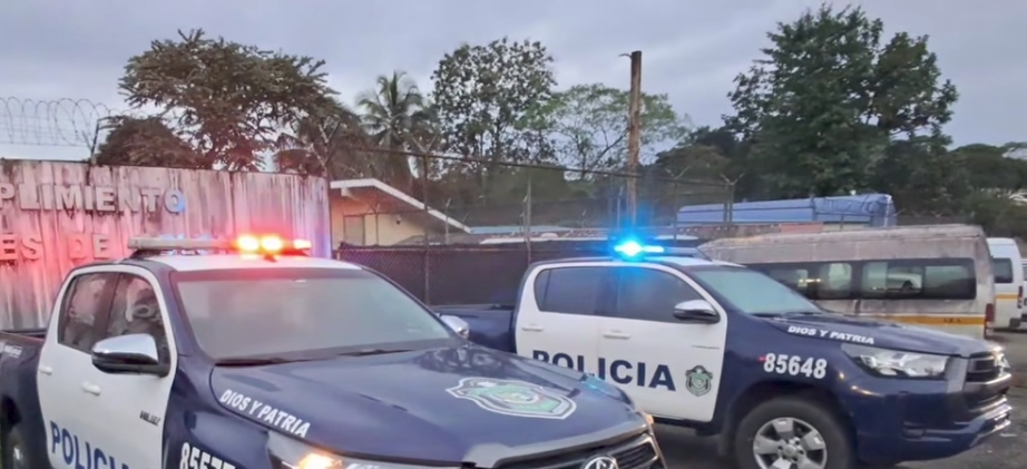 La Policía Nacional sigue con la búsqueda de los menores que se fugaron. / Foto: Diómedes Sánchez S.