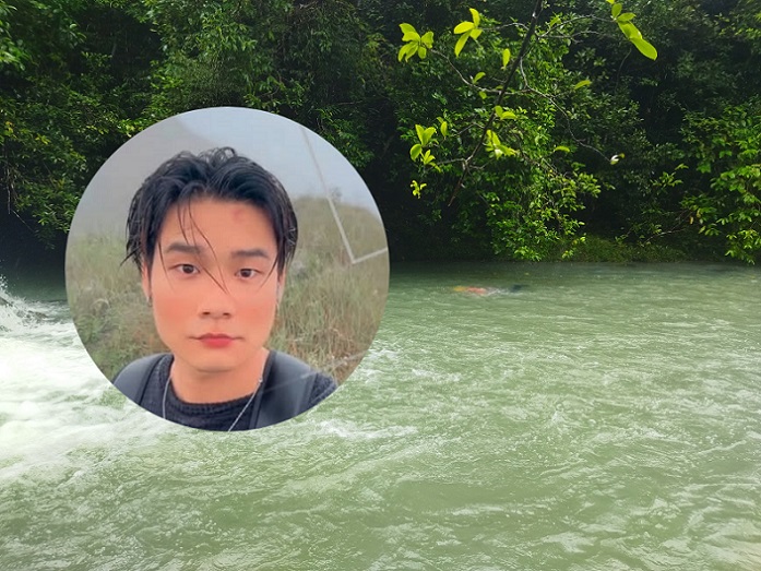 El cadáver del joven Maykol José Qui Wang (24 años) fue recuperado este martes.  /  Fotocomposición: Sinaproc/RS