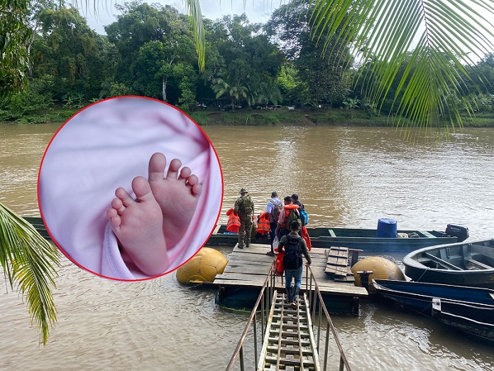 Personal de la Fiscalía de Darién se trasladó a Basal para investigar el caso.  /  Foto: MP