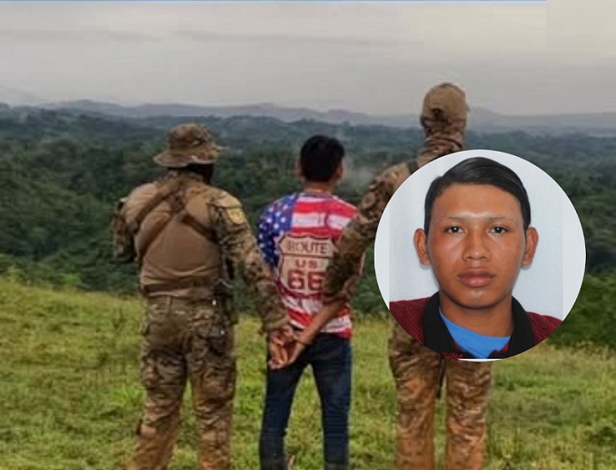 Este 'Más Buscado' se escondía en las montañas de Donoso, en la Costa Abajo.  /  Fotocomposición: Diómedes Sánches/MP